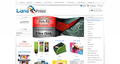 Desktop Screenshot of landofprint.com